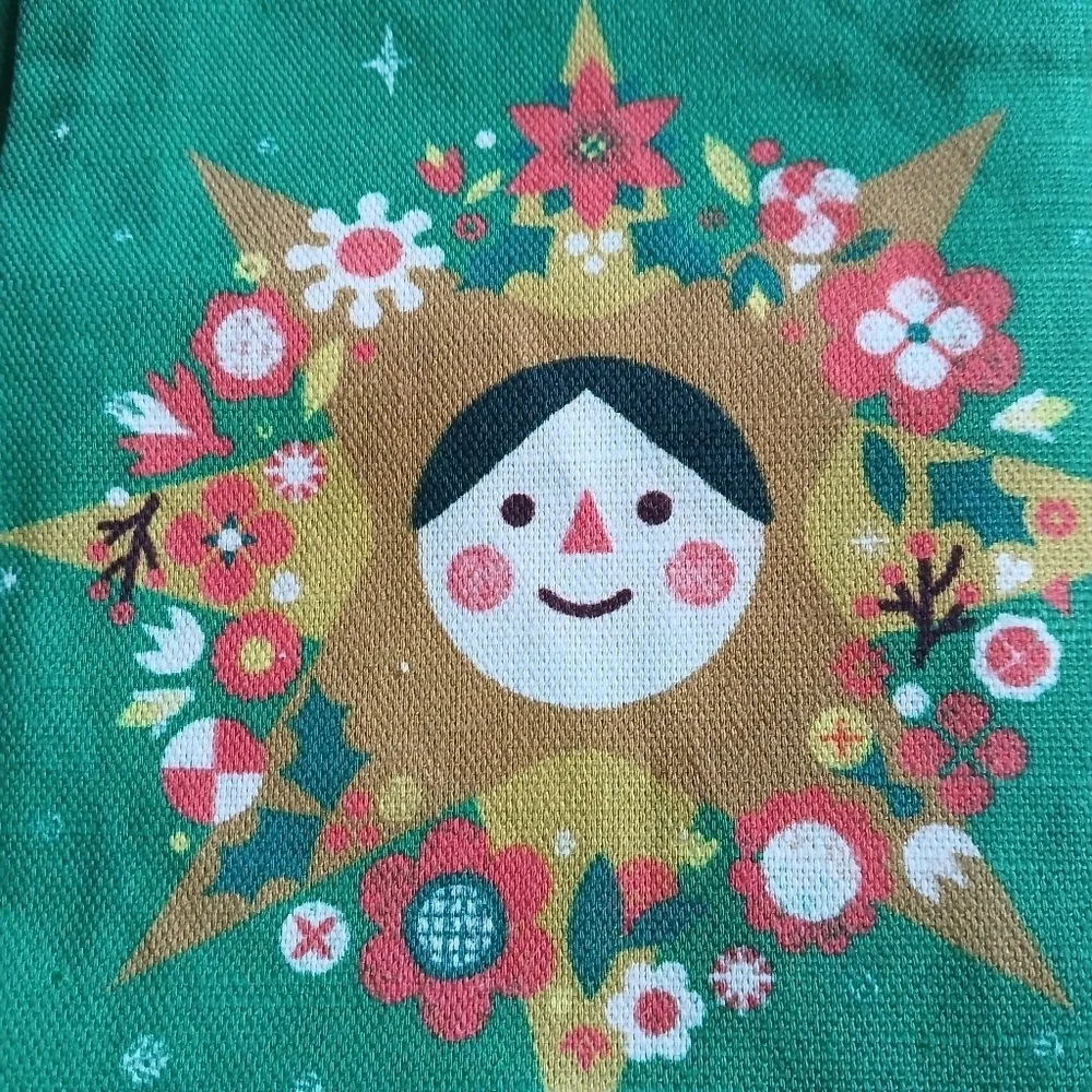 2pc Cecilia Ruiz Christmas Design Kitchen Towel from Wondershop New Item